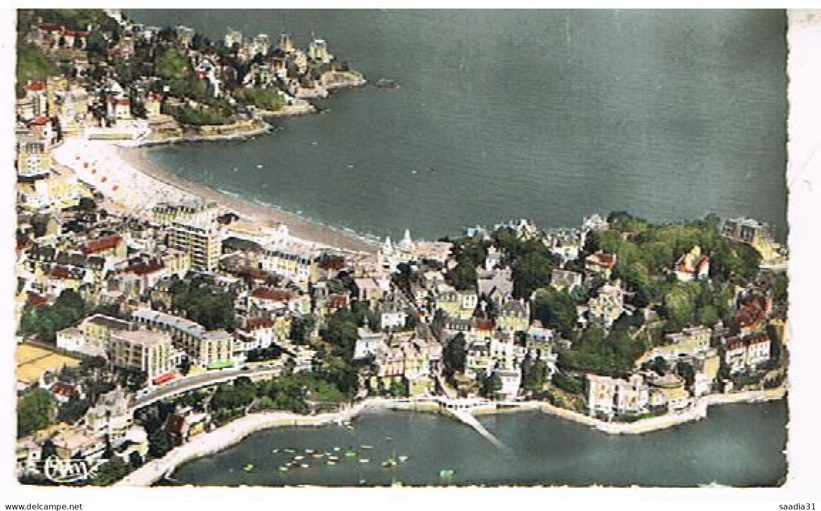 35    DINARD  LA PLAGE  LE MOULINET LA POINTE DE LA MALOUINE  9X14 - Dinard