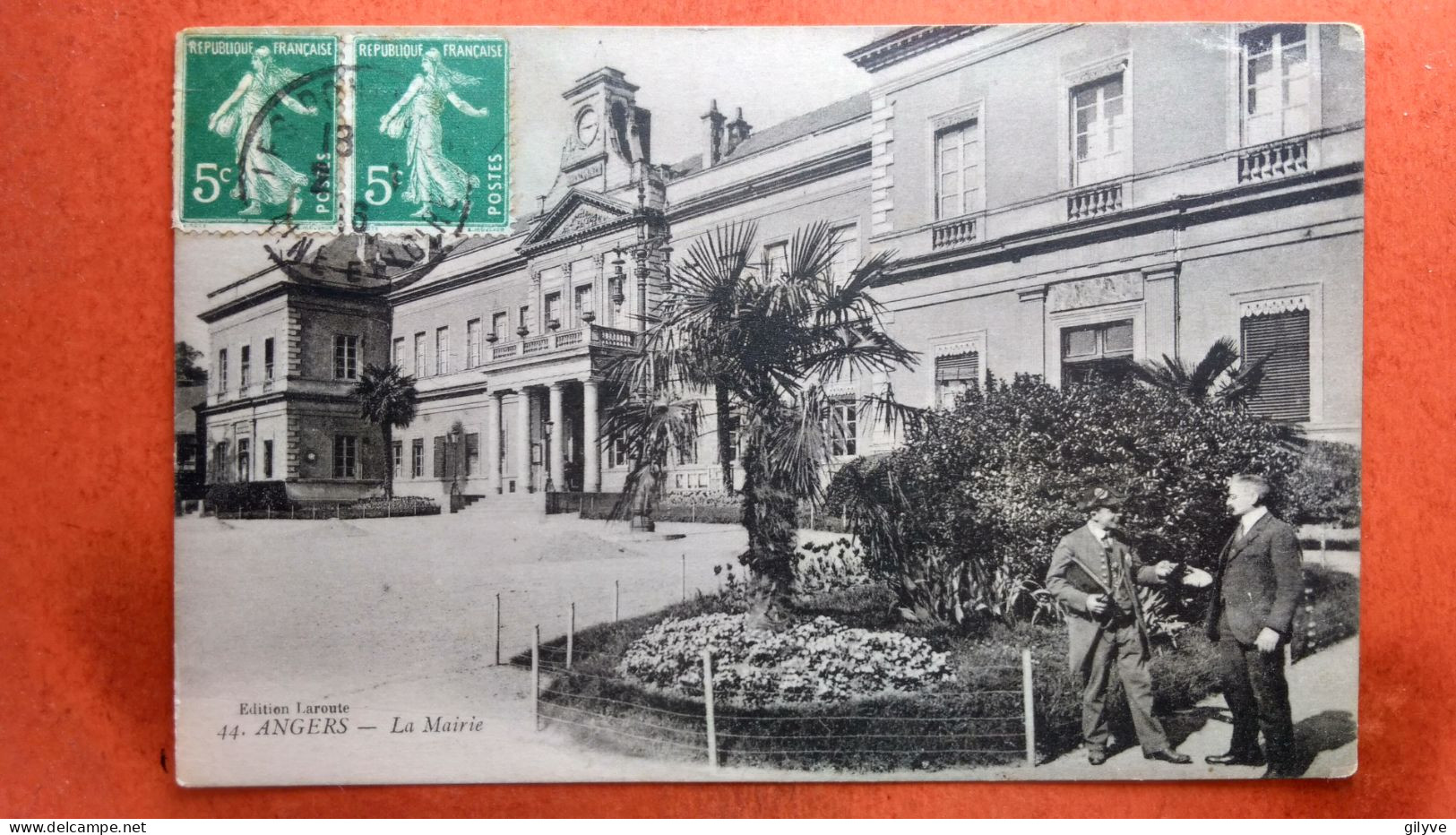 CPA (49) Angers. La Mairie.  Animation.  (7A.n°058) - Angers