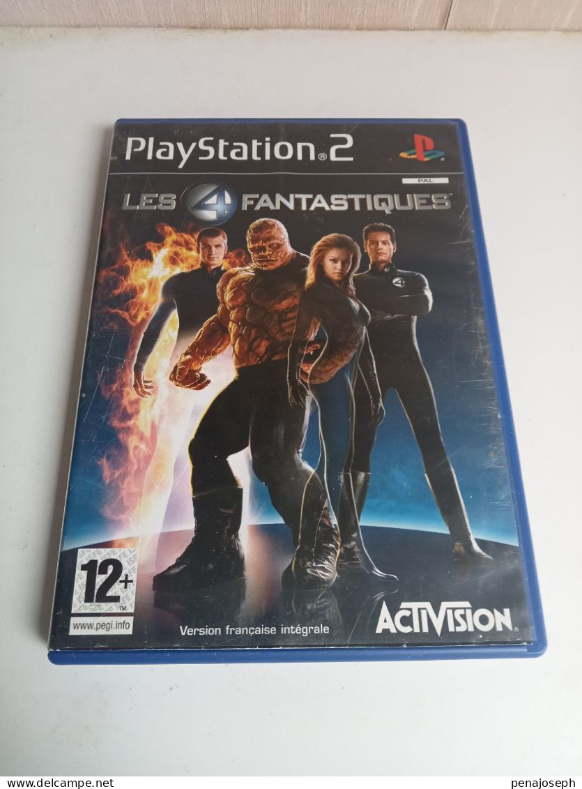 Les 4 Fantastiques Avec Notice Sur Ps2 - Otros & Sin Clasificación