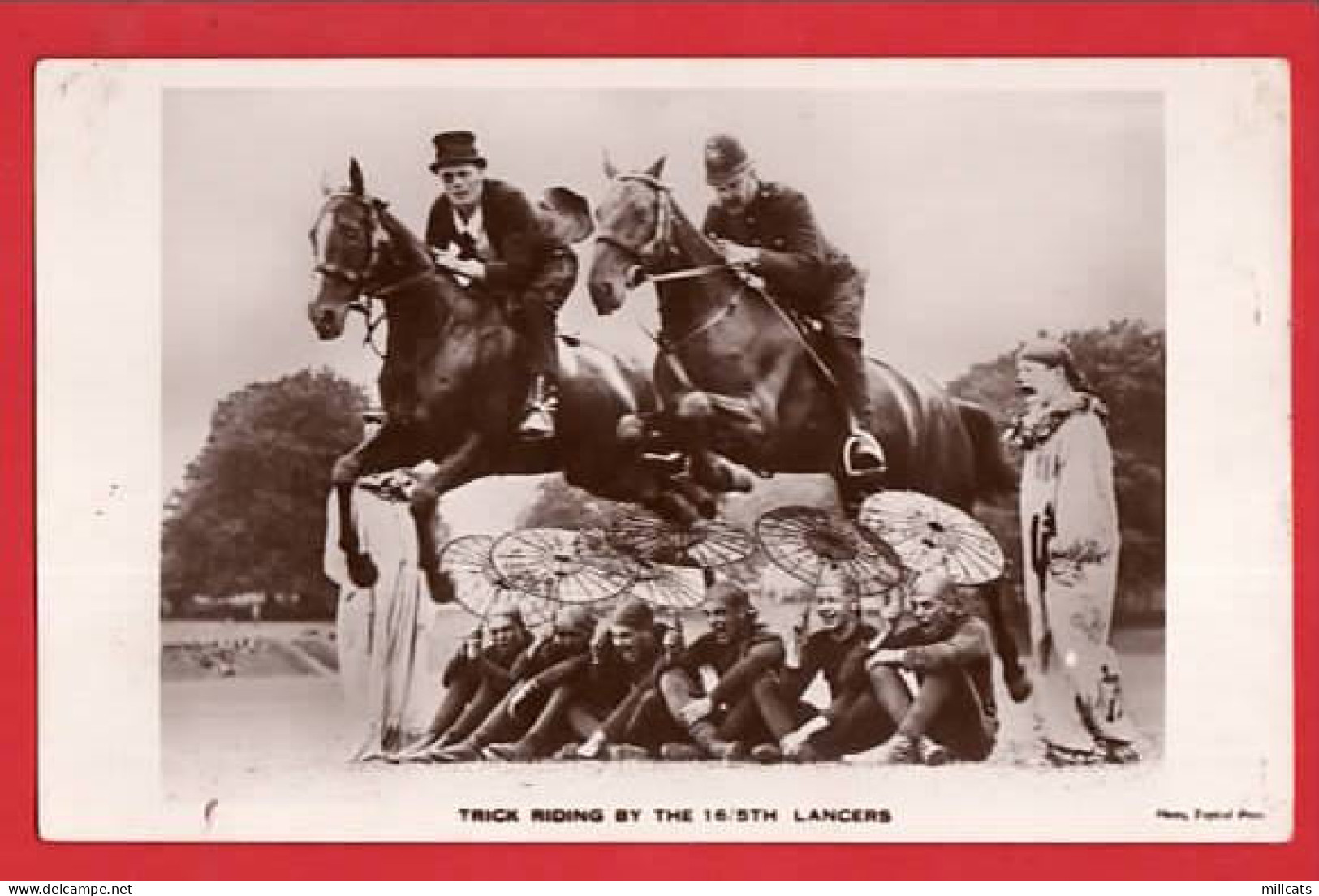 SHOWJUMPING  RP  TRICK RIDIN G 16/5 TH LANCERS    PIERROTS - Horses