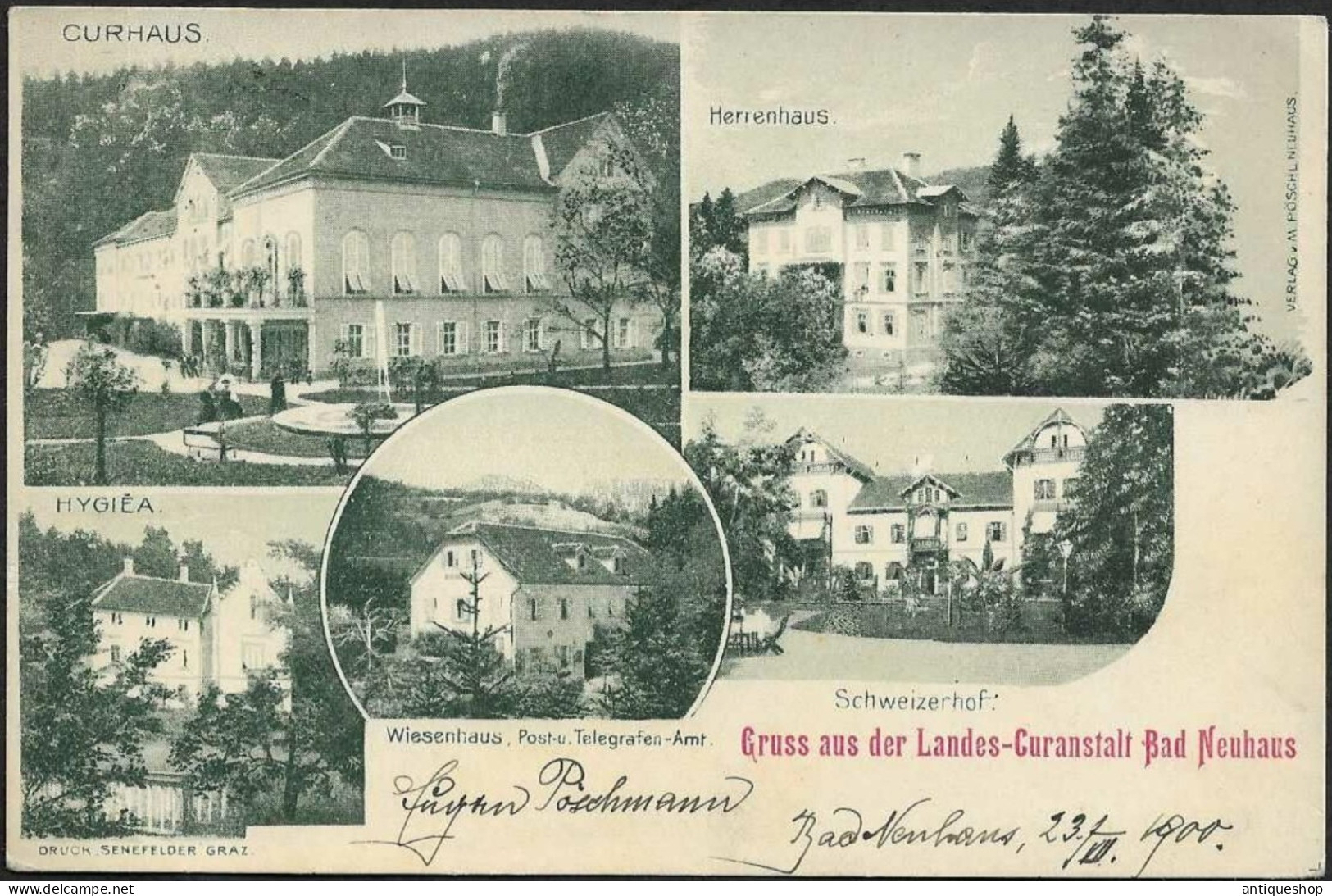 Slovenia-----Dobrna-----old Postcard - Slovenië