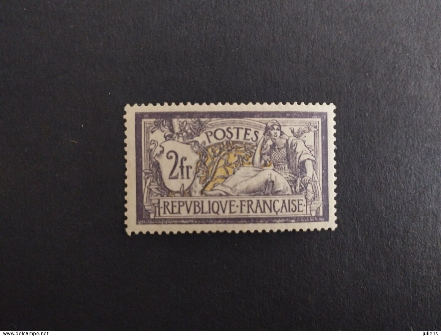 FRANCE MERSON 122 NEUF** LUXE SIGNE CALVES ROUMET CENTRAGE PARFAIT Cote +6400€ - Unused Stamps