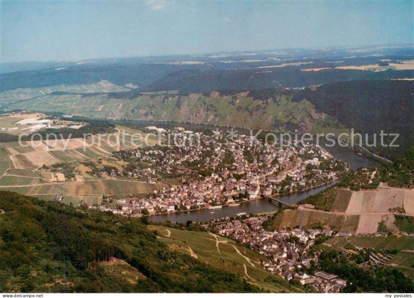 73792750 Traben-Trarbach Mosel Panorama Moseltal Grevenburg Starkenburg  - Traben-Trarbach