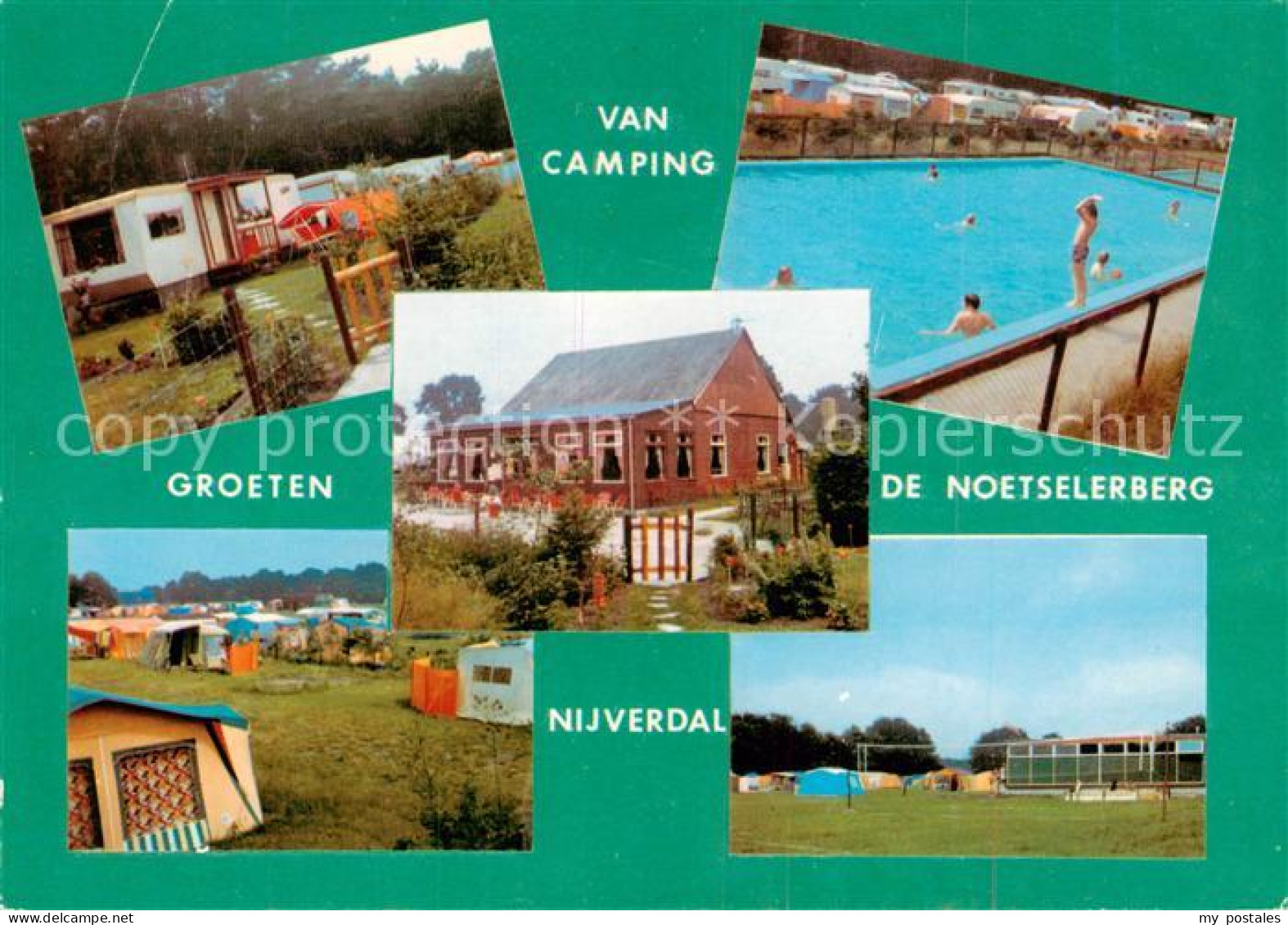 73792729 Nijverdal NL Camping De Noetselerberg Swimming Pool Gaststaette  - Autres & Non Classés