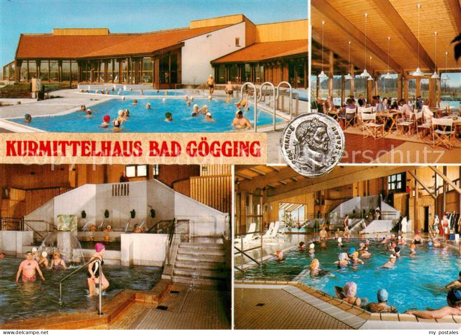 73792717 Bad Goegging Kurmittelhaus Hallenbad Freibad Bad Goegging - Andere & Zonder Classificatie