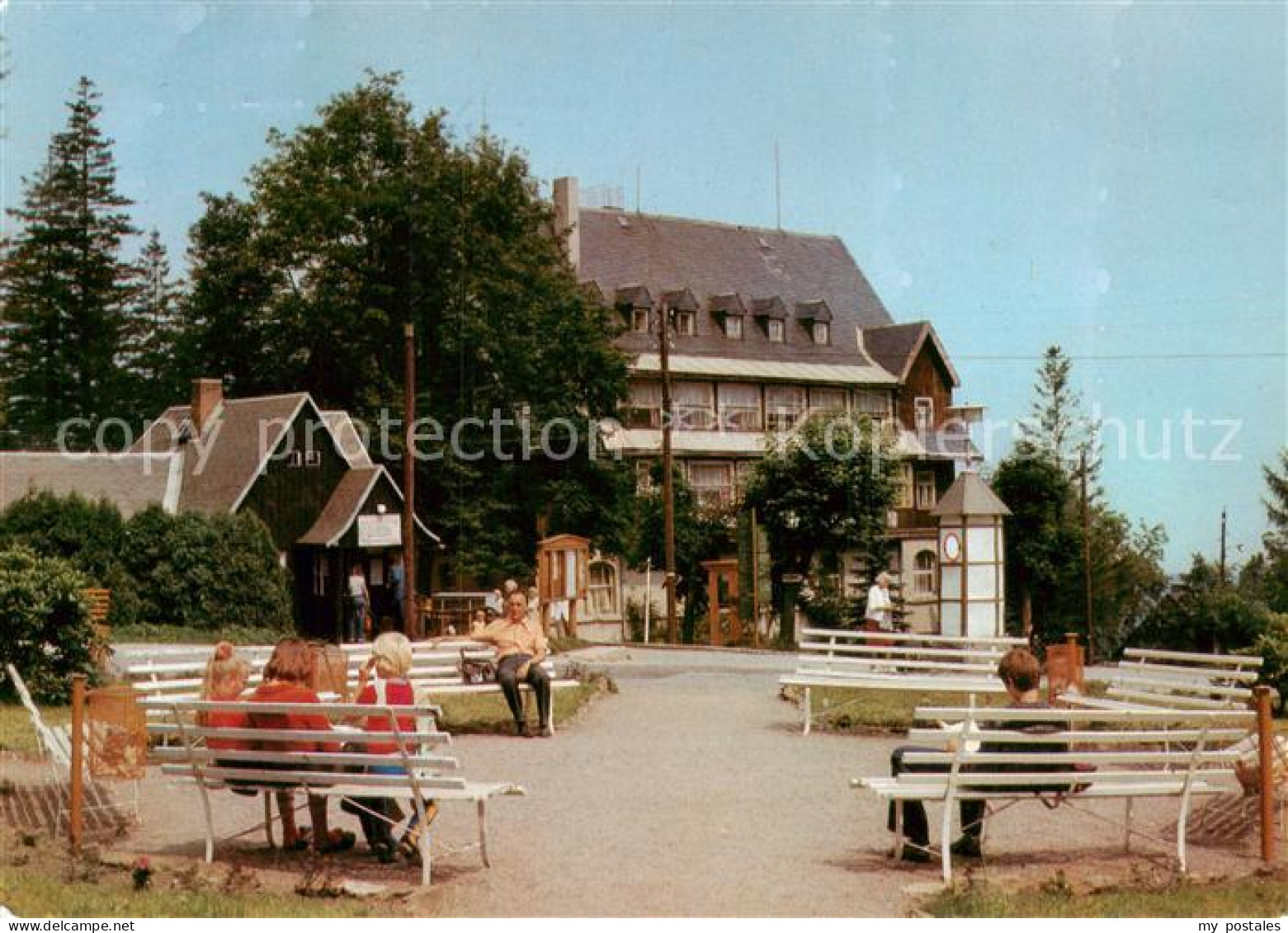 73792696 Oberbaerenburg Baerenburg FDGB Erholungsheim Friedenswacht Am Platz Der - Altenberg