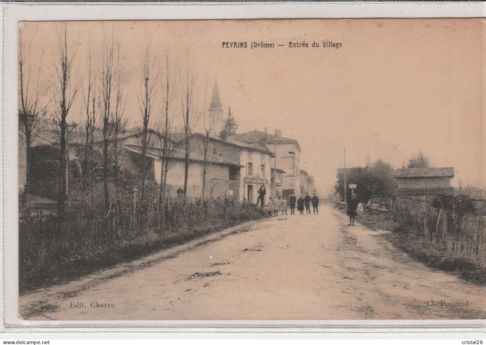 Peyrins Entree Du Village Animée - Altri & Non Classificati