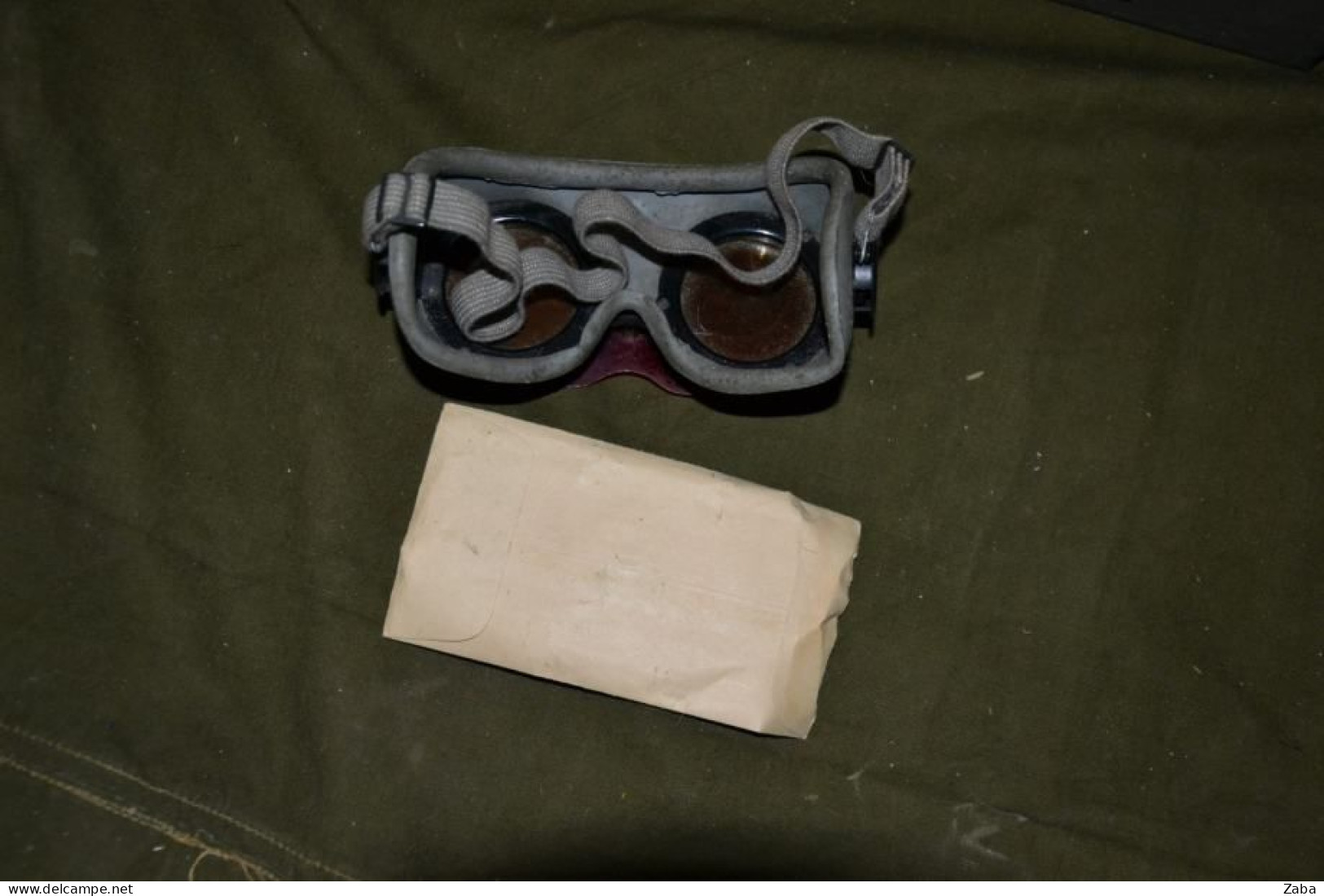 WW2 US Box Of 5 Pairs Of Goggles For Machine Gunners Bombers.. - Uitrusting