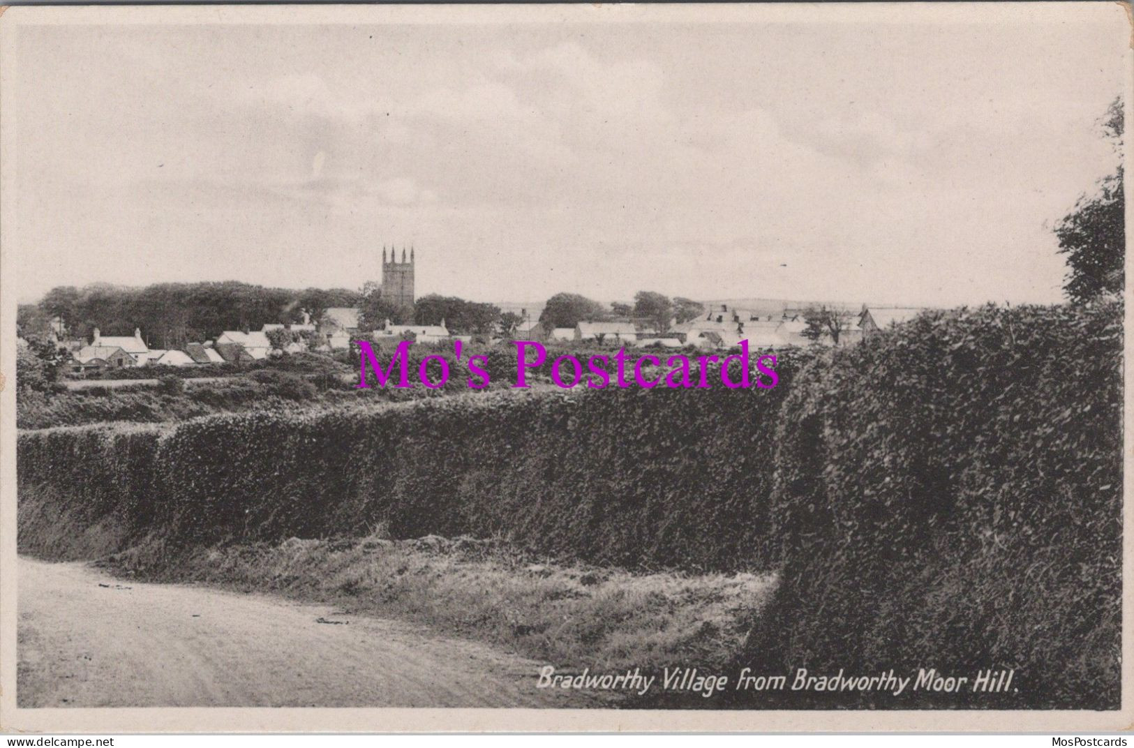 Devon Postcard - Bradworthy Village From Bradworthy Moor Hill DZ223 - Altri & Non Classificati