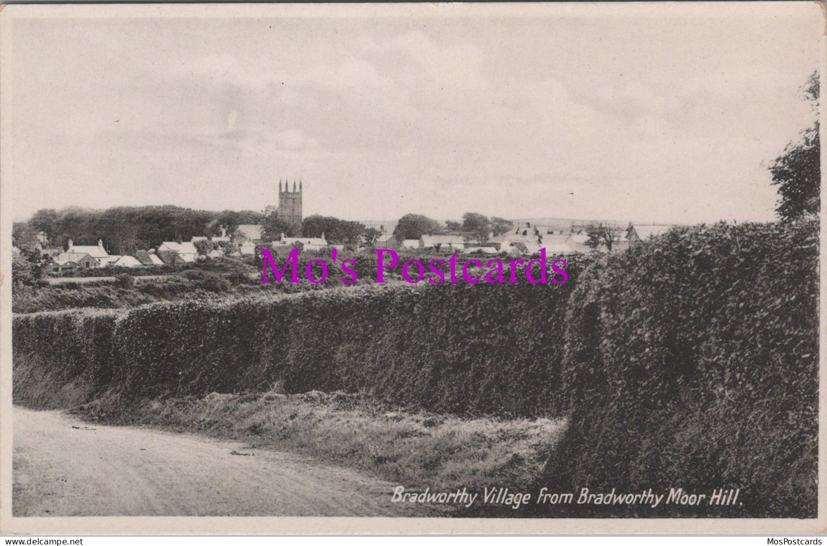 Devon Postcard - Bradworthy Village From Bradworthy Moor Hill DZ223 - Andere & Zonder Classificatie