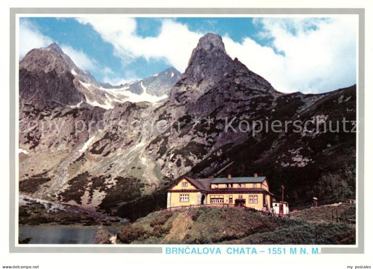 73792672 Hohe Tatra Brncalova Chata Berghaus Hohe Tatra - Slowakei