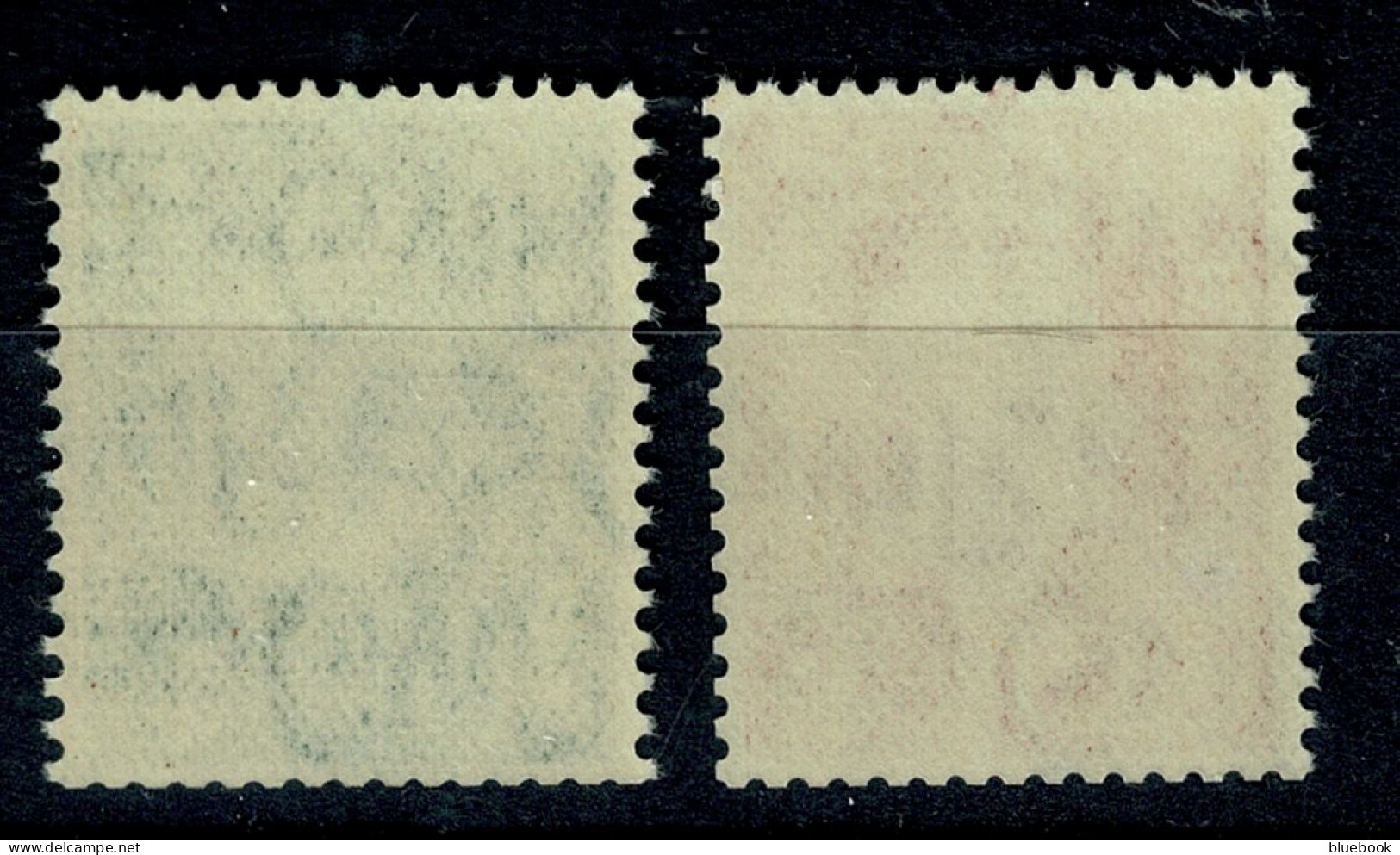 Ref 1644 - GB (1937 - 1942) KGVI Definitives - 1/2d & 1d MNH With Inverted Watermark - Ungebraucht