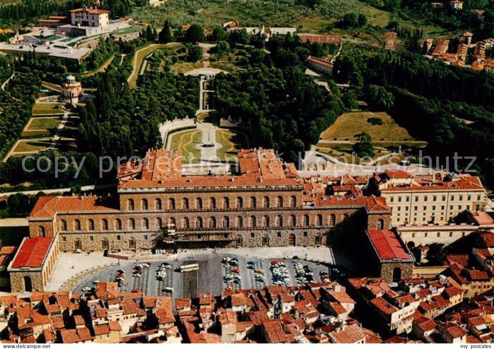 73792657 Firenze Florenz Palazzo Pitti E Giardini Di Boboli Veduta Aerea  - Andere & Zonder Classificatie