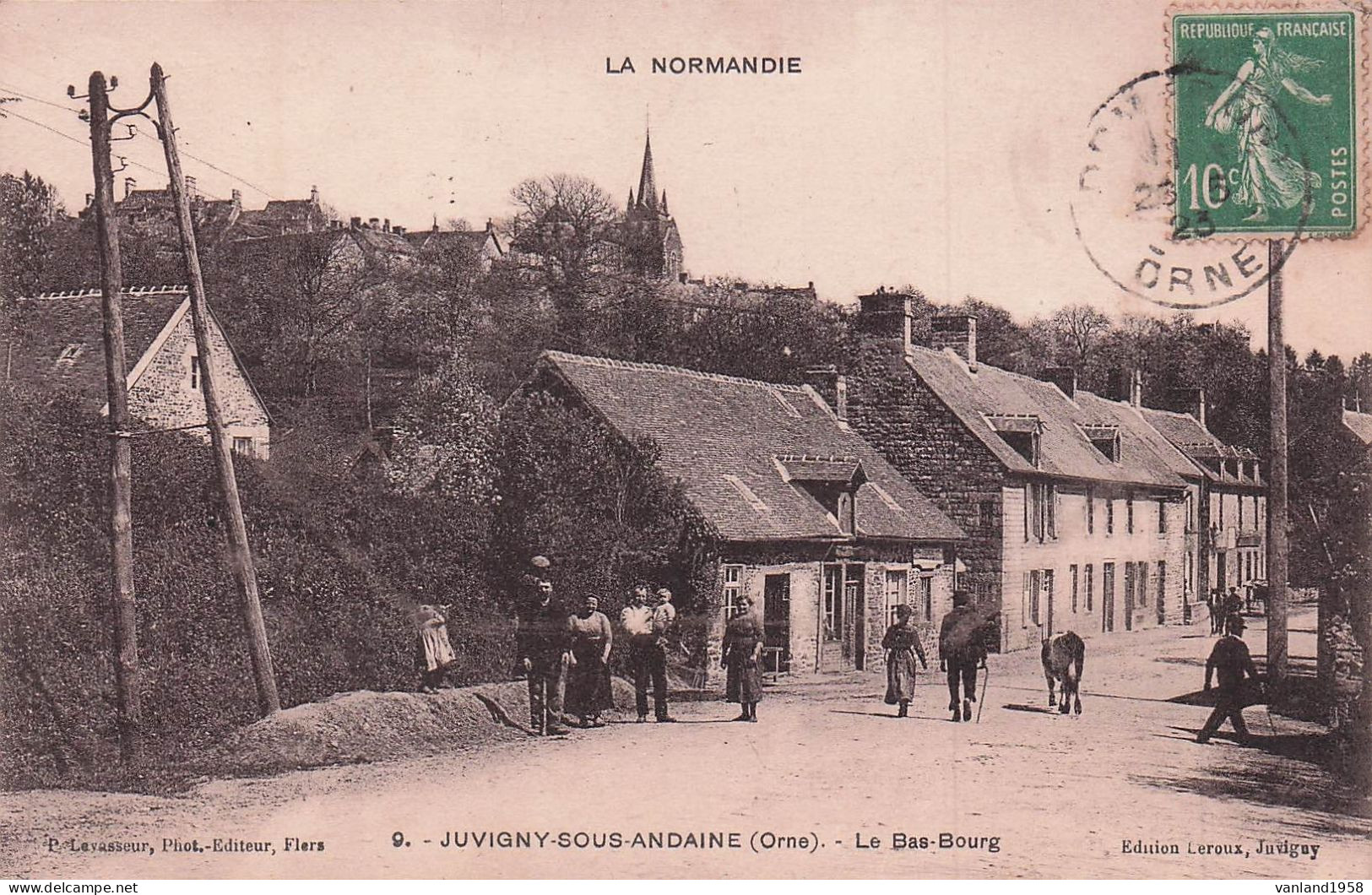 JUVIGNY Sous ANDAINE-la Bas-bourg - Juvigny Sous Andaine