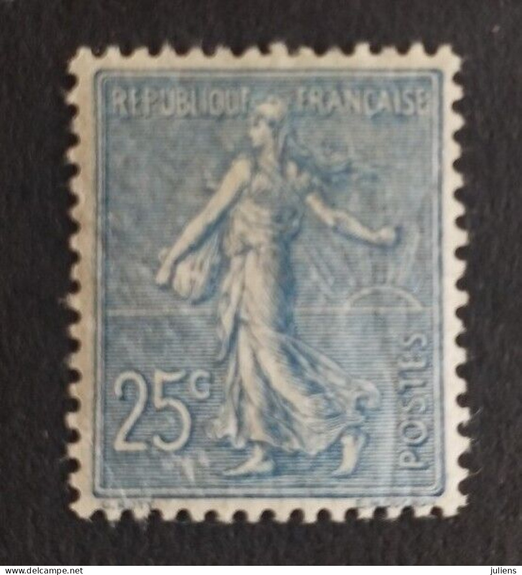 FRANCE TYPE SEMEUSE LIGNEE N 132 NEUF* Cote + #278 - Unused Stamps