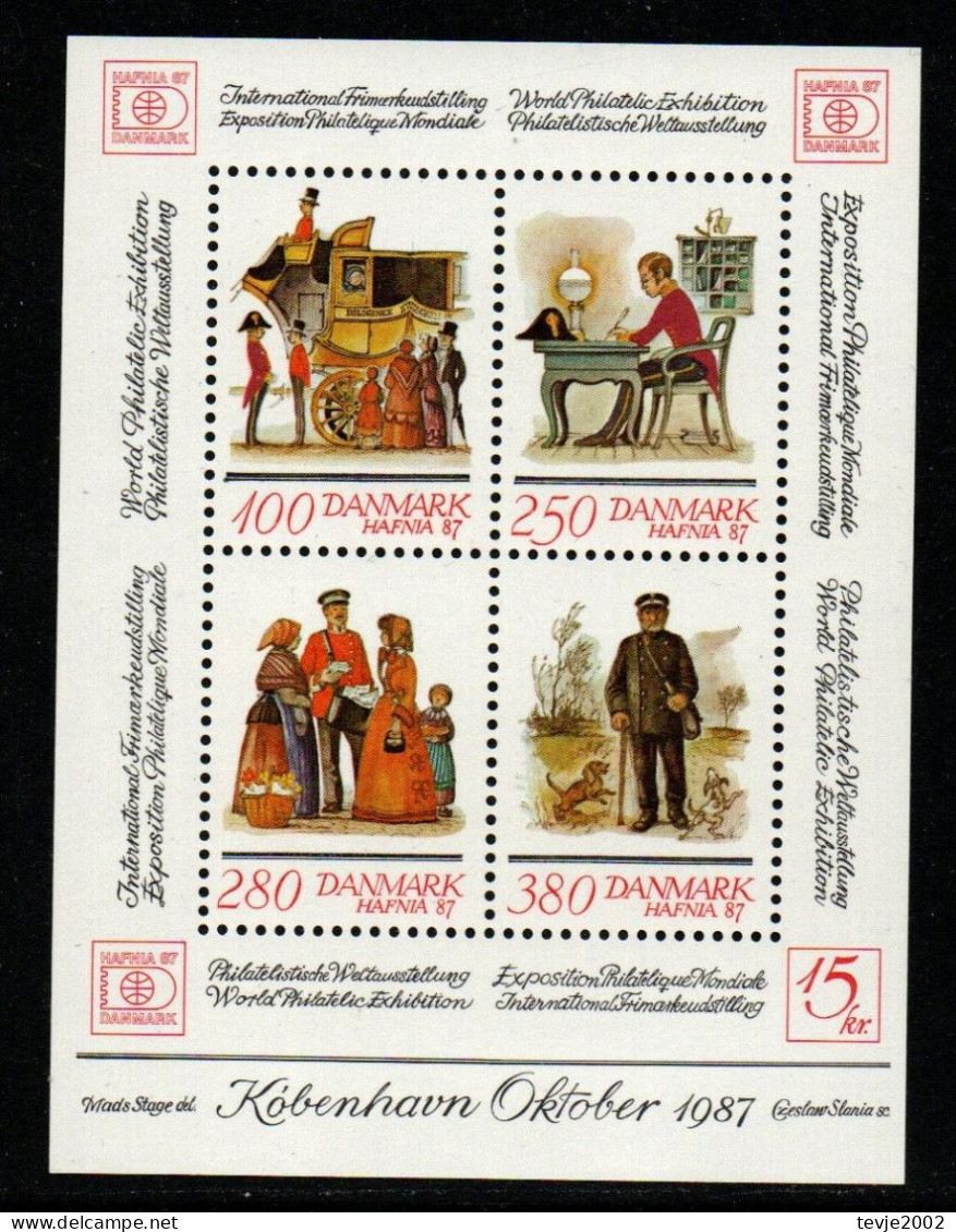 Dänemark 1986 - Mi.Nr. Block 6 - Postfrisch MNH - Blocks & Kleinbögen