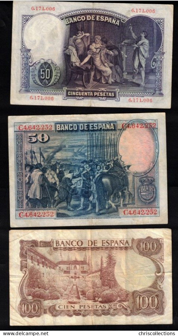 ESPAGNE - PORTUGAL - Lot De 12  Billets - Collections & Lots