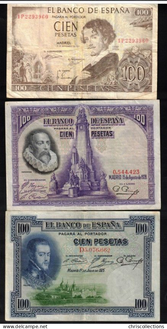 ESPAGNE - PORTUGAL - Lot De 12  Billets - Collections & Lots