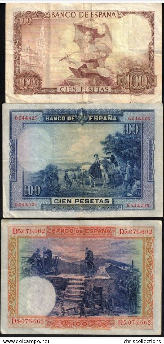 ESPAGNE - PORTUGAL - Lot De 12  Billets - Collections & Lots