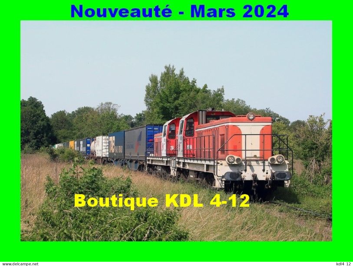 ACACF 850 - Train, Locos BB 400 VFIL Entre Le Port Et Le Triage De Délivrance - LILLE - Nord - SNCF - Treni