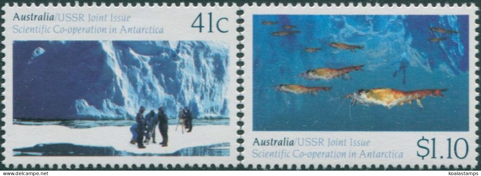 Australia 1990 SG1261-1262 Soviet Scientific Cooperation Set MNH - Andere & Zonder Classificatie