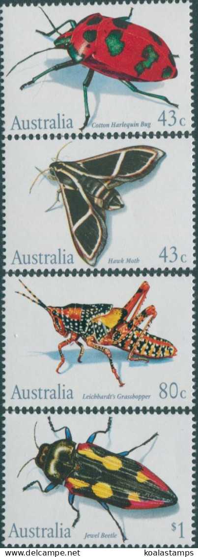 Australia 1991 SG1287-1290 Insects Set MNH - Autres & Non Classés