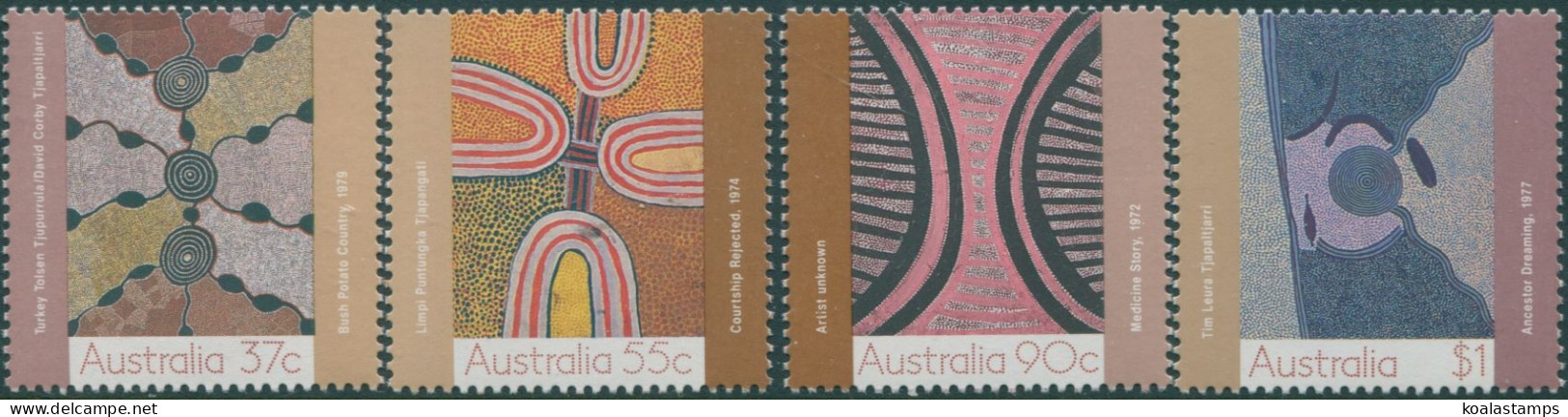 Australia 1988 SG1150-1153 Aboriginal Paintings Set MNH - Andere & Zonder Classificatie