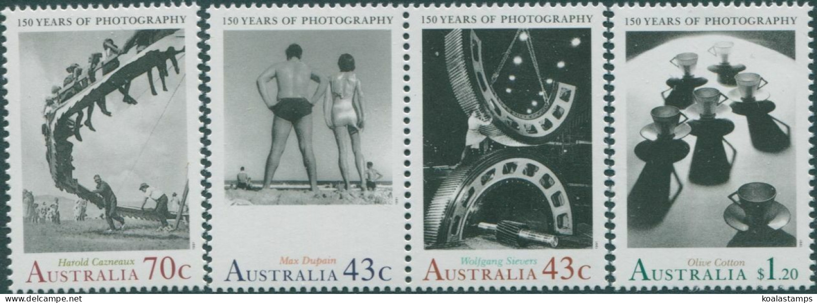 Australia 1991 SG1291-1294 Photography Set MNH - Sonstige & Ohne Zuordnung