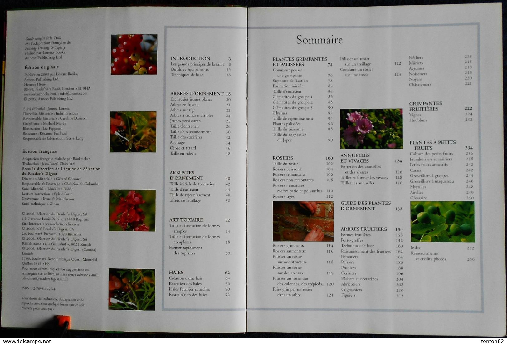 Guide Complet De LA TAILLE - Arbres Fruitiers - Haies - Plantes Grimpantes .... - Sélection Du Reader's Digest - (2006 ) - Jardinage