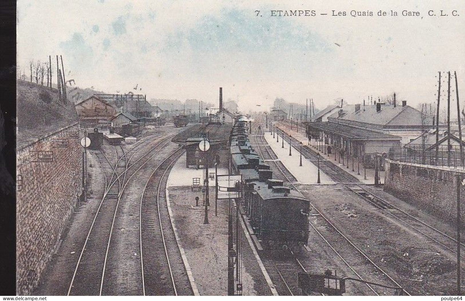 Étampes - La Gare : Vue Intérieure - Andere & Zonder Classificatie