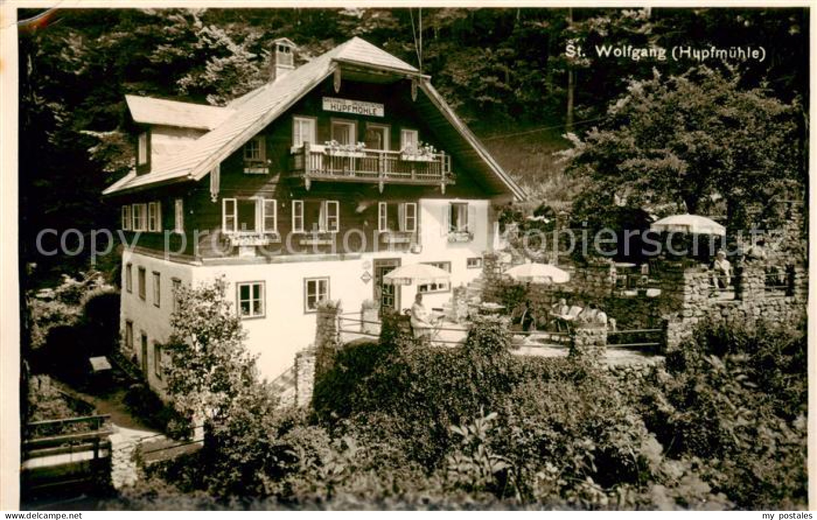 73792505 St Wolfgang Salzkammergut Pension Hupfmuehle Aussenansicht St Wolfgang  - Sonstige & Ohne Zuordnung