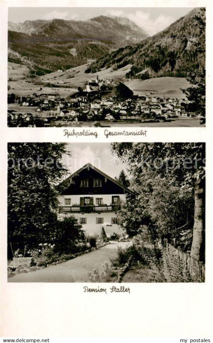 73792469 Ruhpolding Gesamtansicht U. Pension Staller Aussenansicht Ruhpolding - Ruhpolding