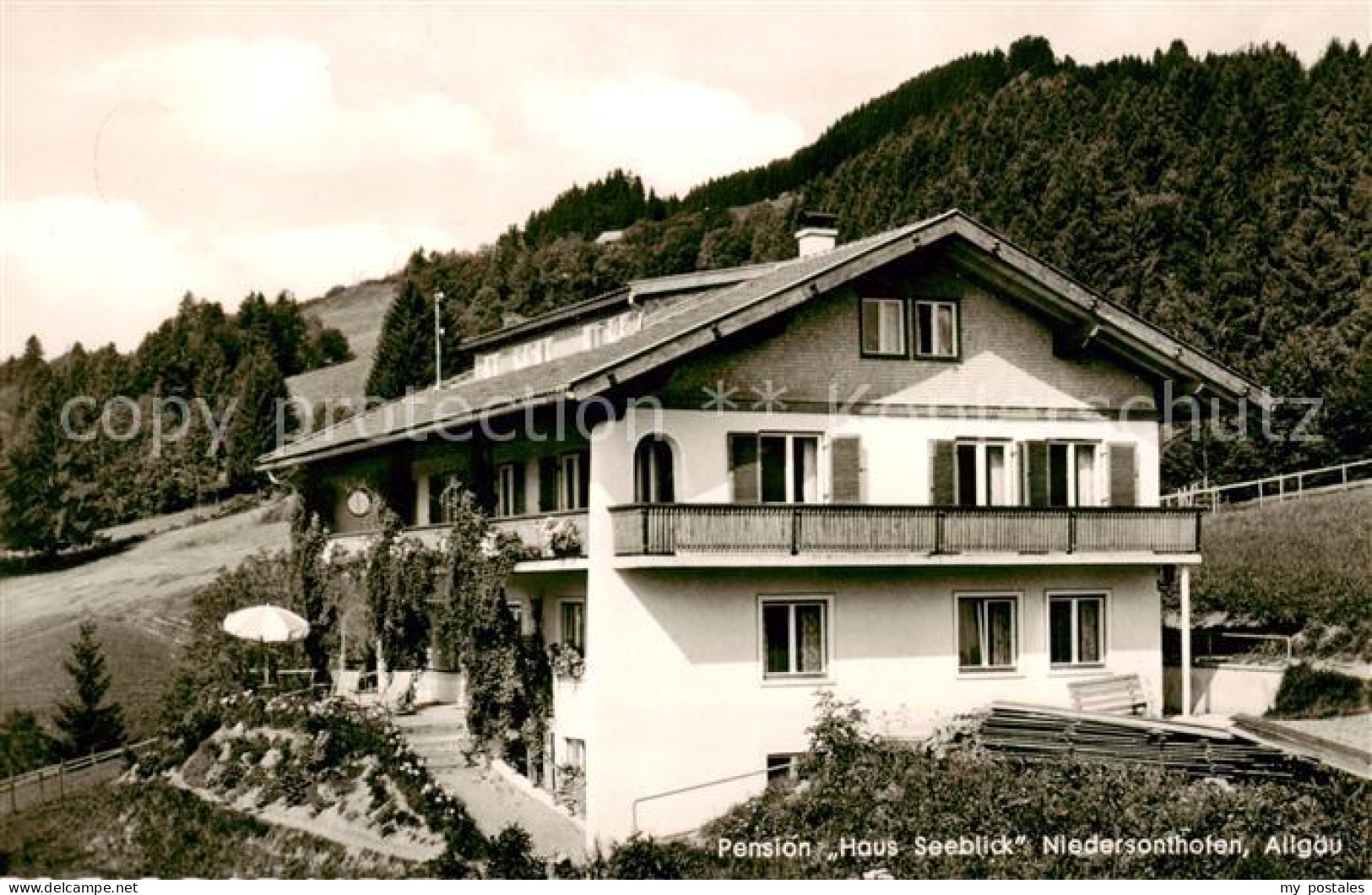 73792446 Niedersonthofen Pension Haus Seeblick Aussenansicht Niedersonthofen - Otros & Sin Clasificación