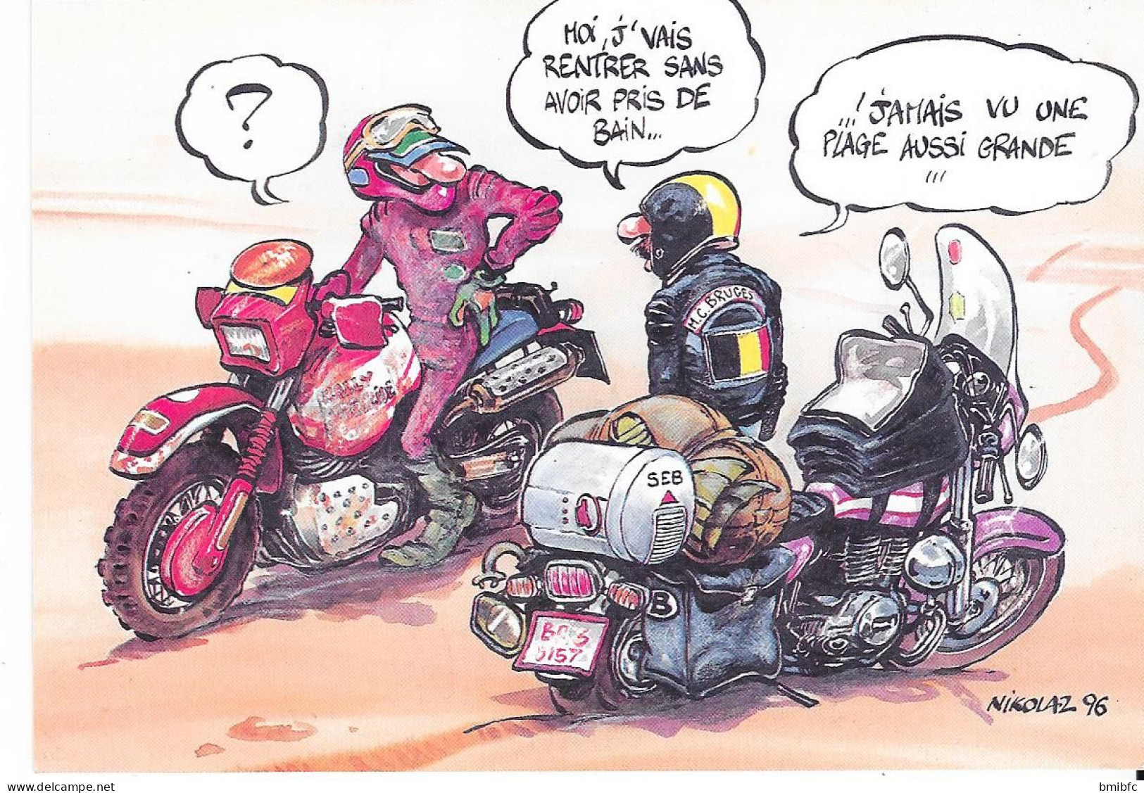 Thème Humour Moto -    (Editions De La FFMC - Moto Magasine) - Humor
