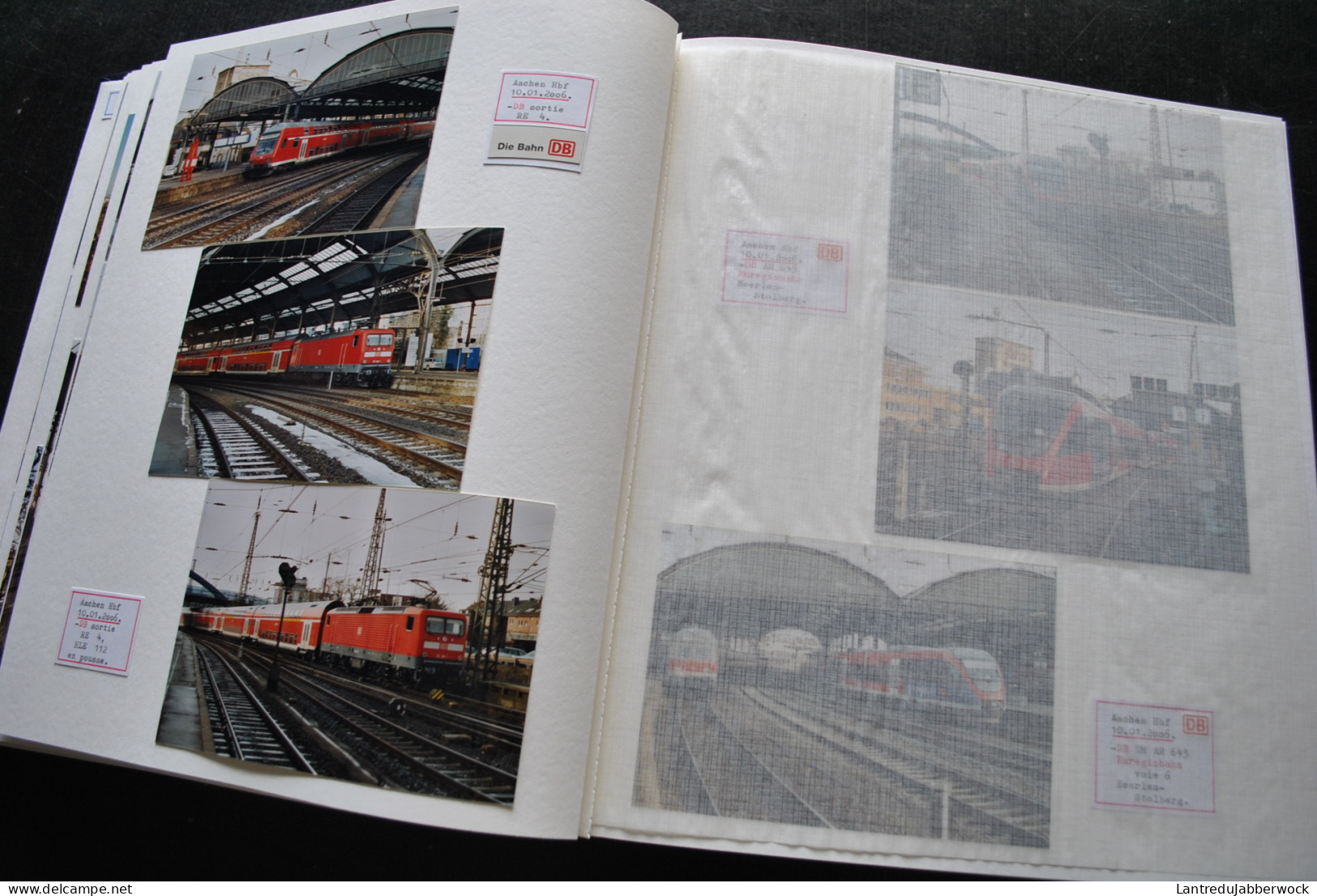 Album Photo 61 Thalys TGV Chantier Gare De Liège Guillemins Aix-la-Chapelle Viaduc Herve Battice Ruyff Astenet Bruxelles - Treinen