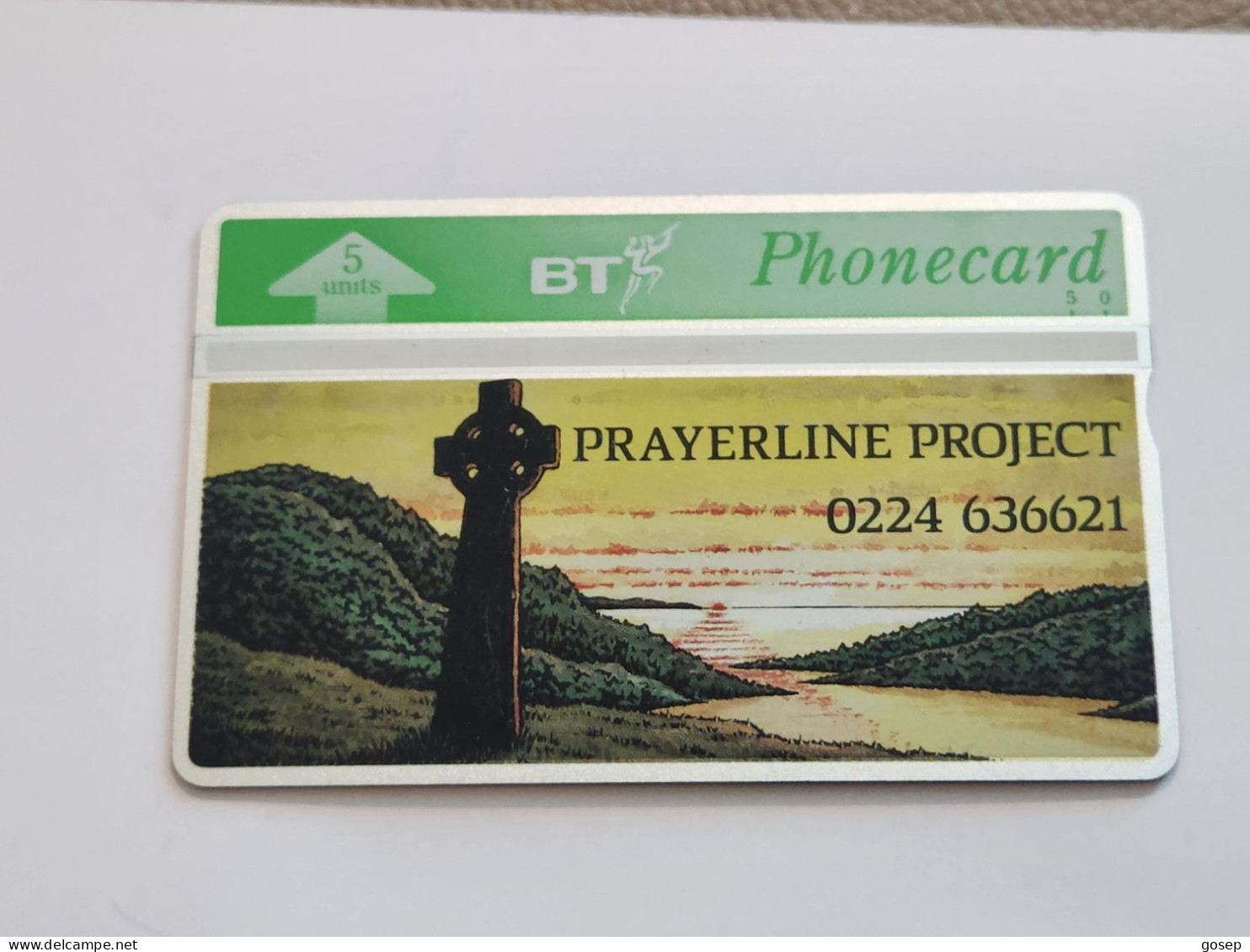 United Kingdom-(BTG-085)-prayerline Project-(109)(5units)-(228B98247)(tirage-500)(price Cataloge-6.00£-mint - BT General Issues