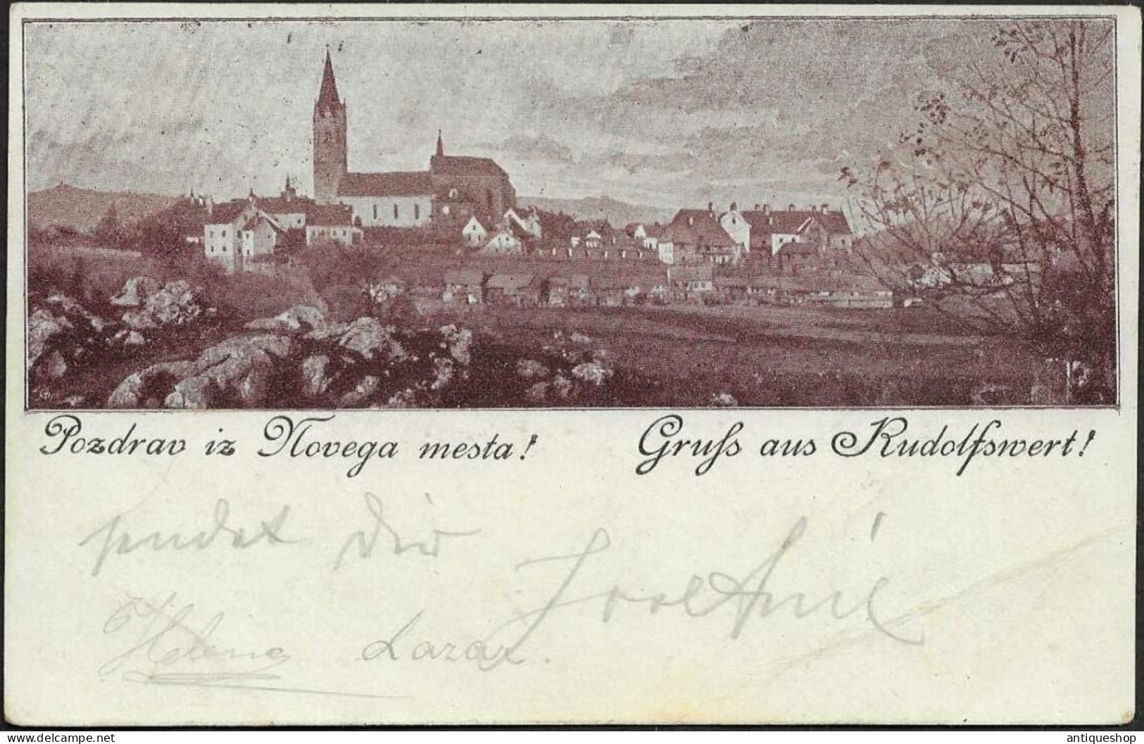 Slovenia-----Novo Mesto-----old Postcard - Slovenia