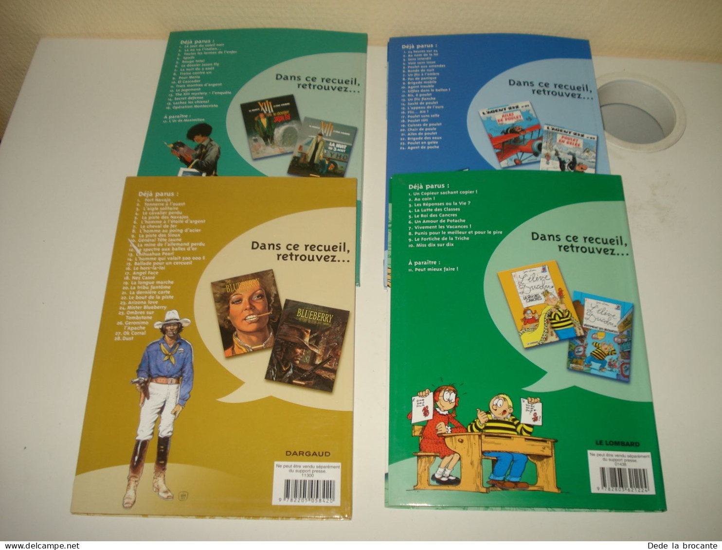 C55 ( 3 )  / Série De 4 BDs Dans La Série " Best Of De La BD "  2005 - Etat Neuf - Wholesale, Bulk Lots