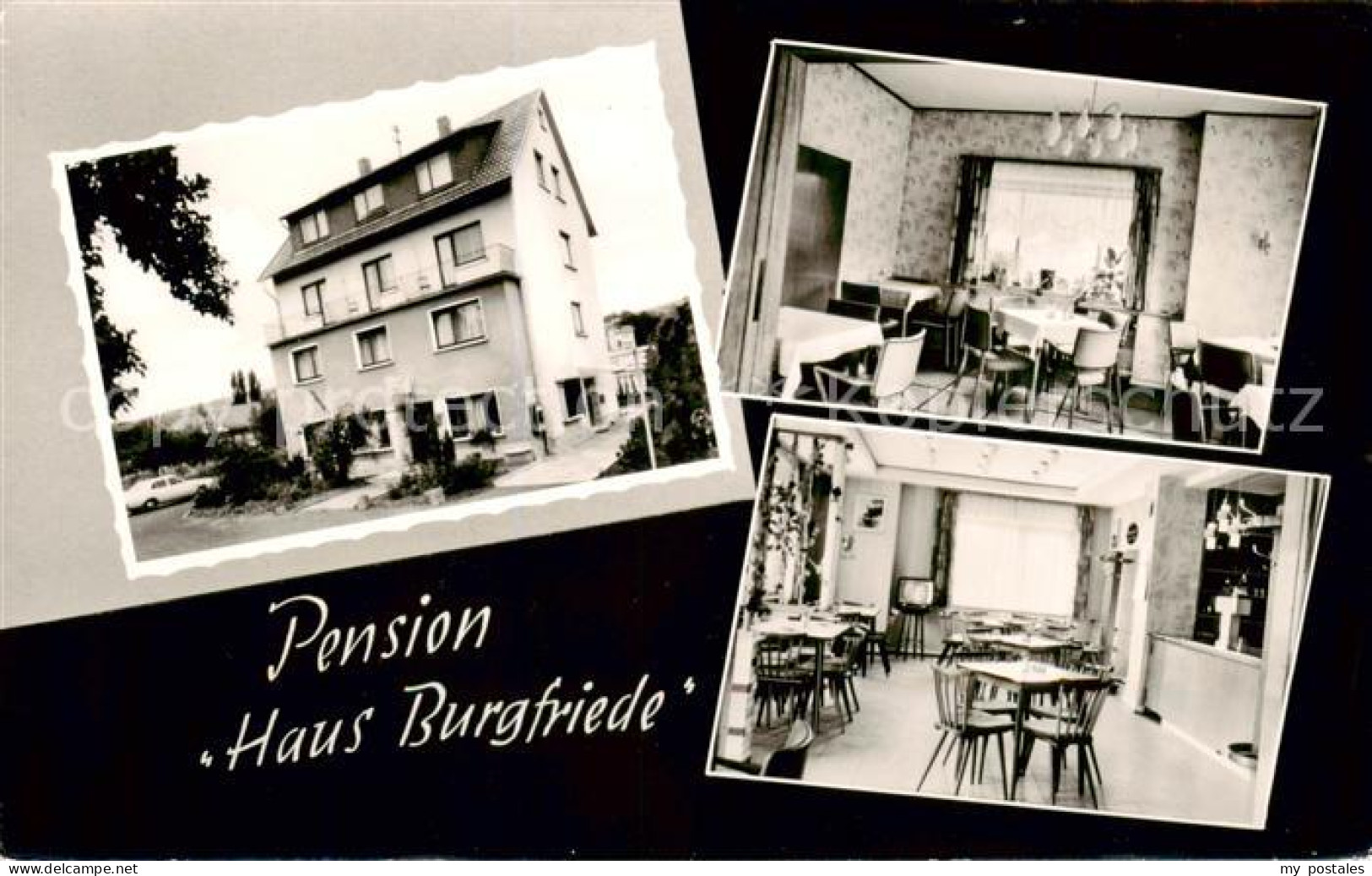 73792371 Bad Orb Pension Haus Burgfriede Innen- U. Aussenansicht Bad Orb - Bad Orb