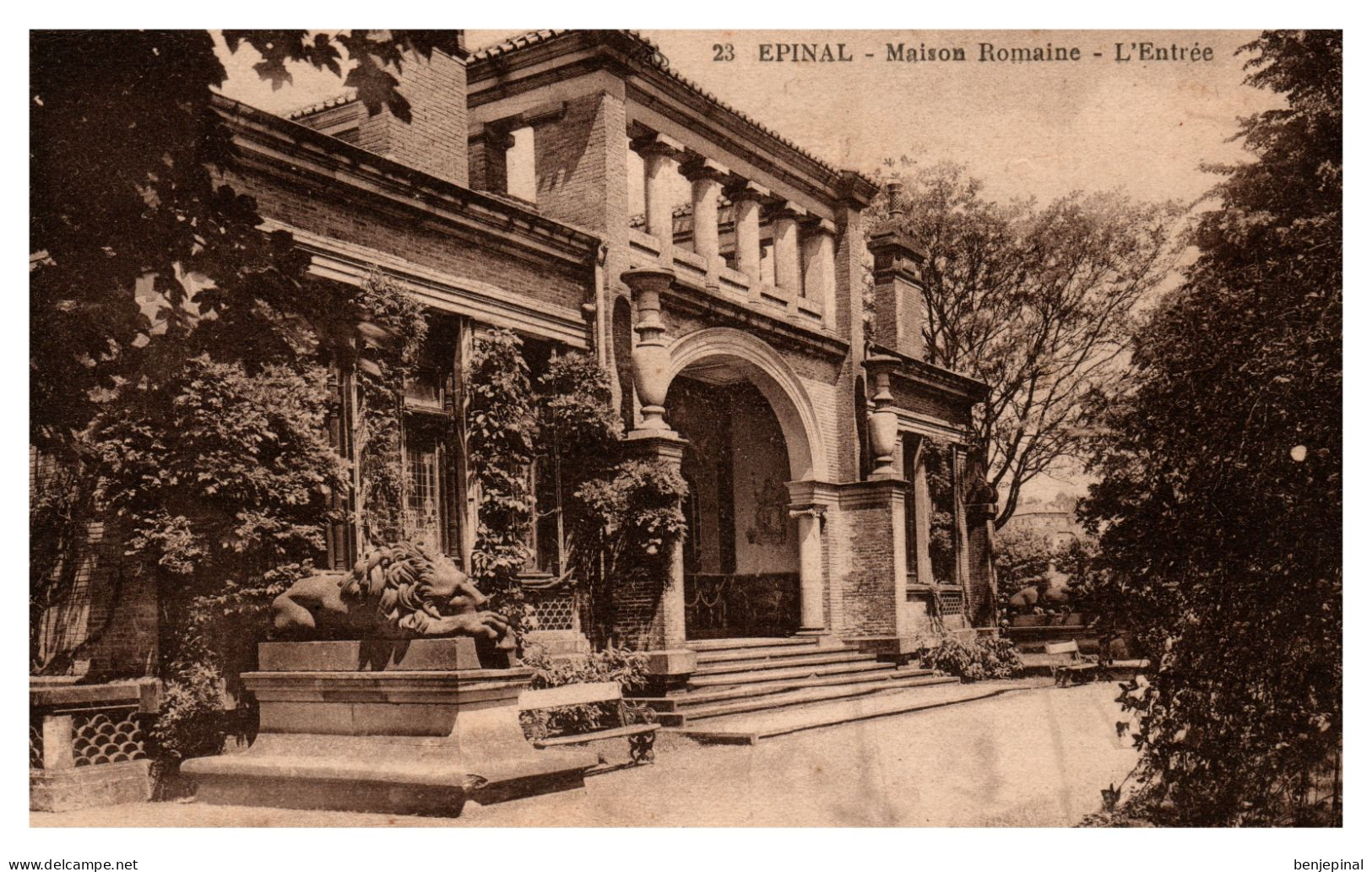 Epinal -  Maison Romaine - L'Entrée - Epinal