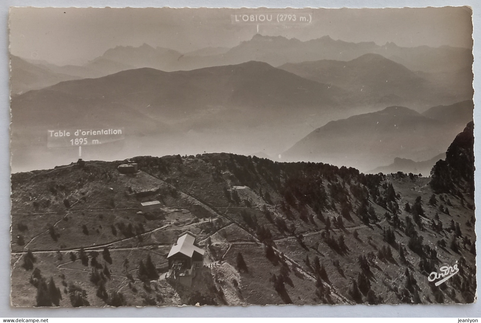 SAINT NIZIER DU MOUCHEROTTE (38 Isère) - Gare Supérieure Téléphérique Au Sommet Du Moucherotte / Alpes - Sonstige & Ohne Zuordnung