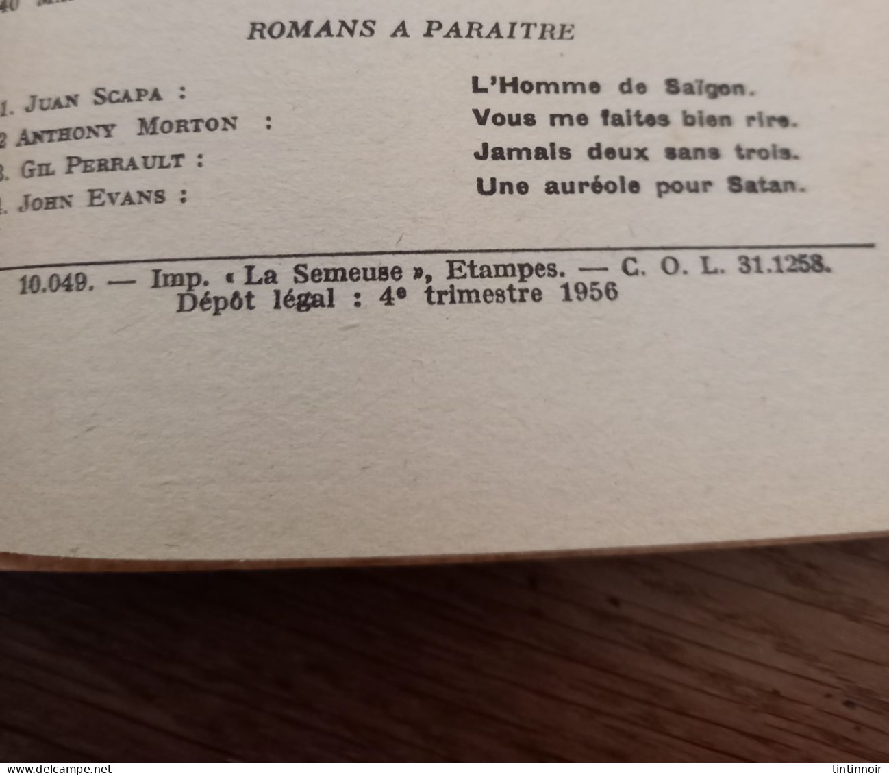 Les Cloches De Notre-Dame Noël Vexin 1956 Port Offert - Other & Unclassified