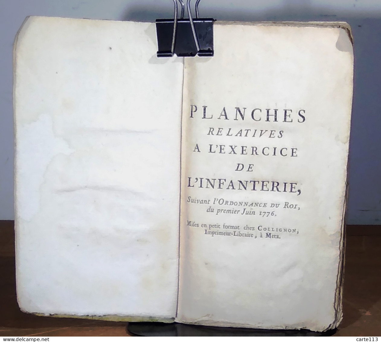 ANONYME  - PLANCHES RELATIVES A L'EXERCICE DE L'INFANTERIE, SUIVANT L'ORDONNANCE - 1701-1800