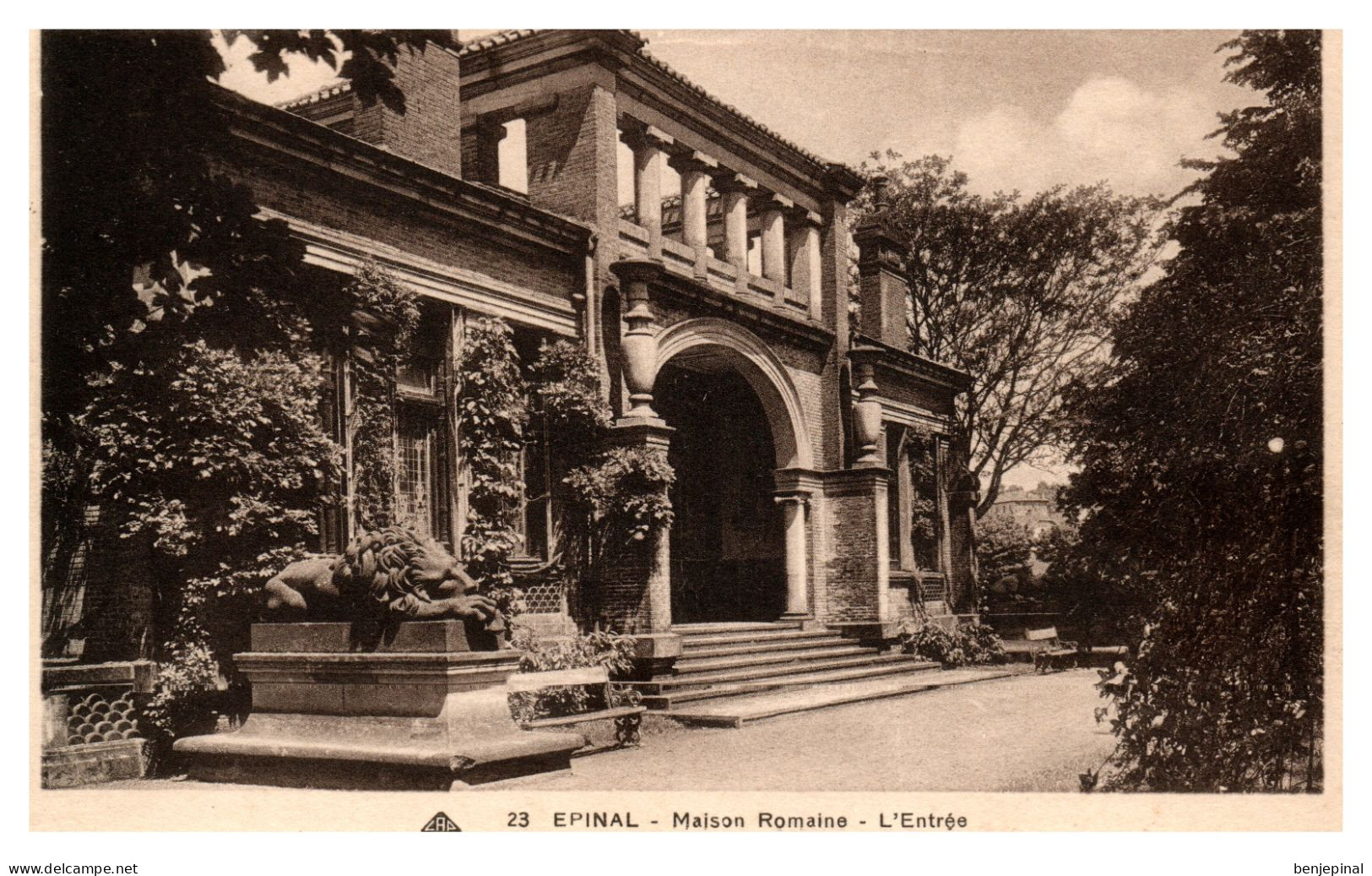 Epinal -  Maison Romaine - L'Entrée - Epinal