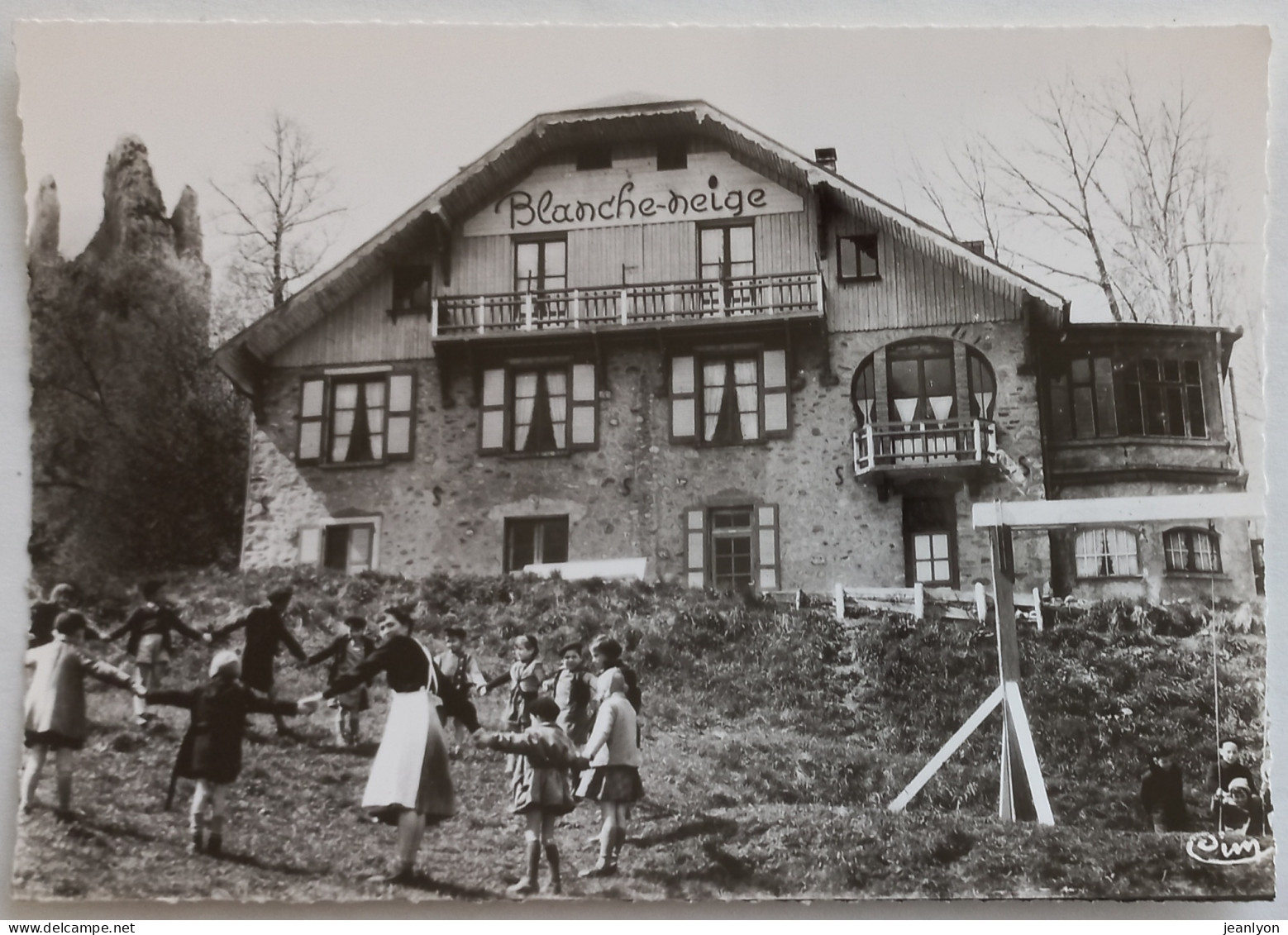 SAINT NIZIER DU MOUCHEROTTE (38 Isère) - Pension Enfants Blanche Neige / Danse Ronde Avec Enfants - Sonstige & Ohne Zuordnung