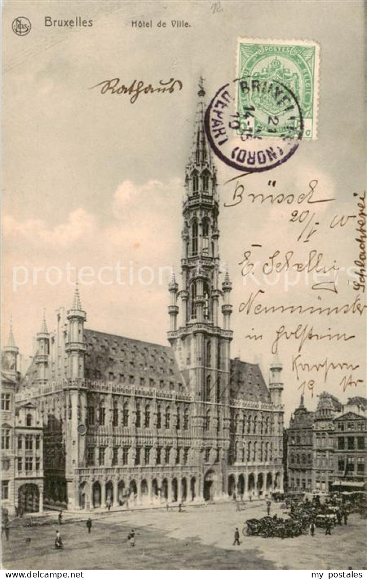 73792336 Bruxelles Bruessel Hotel De Ville Bruxelles Bruessel - Andere & Zonder Classificatie