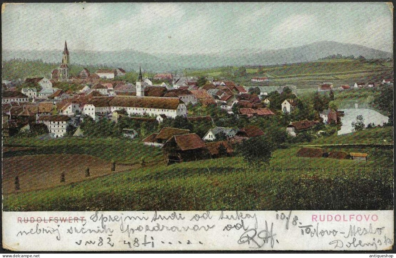 Slovenia-----Novo Mesto-----old Postcard - Slowenien