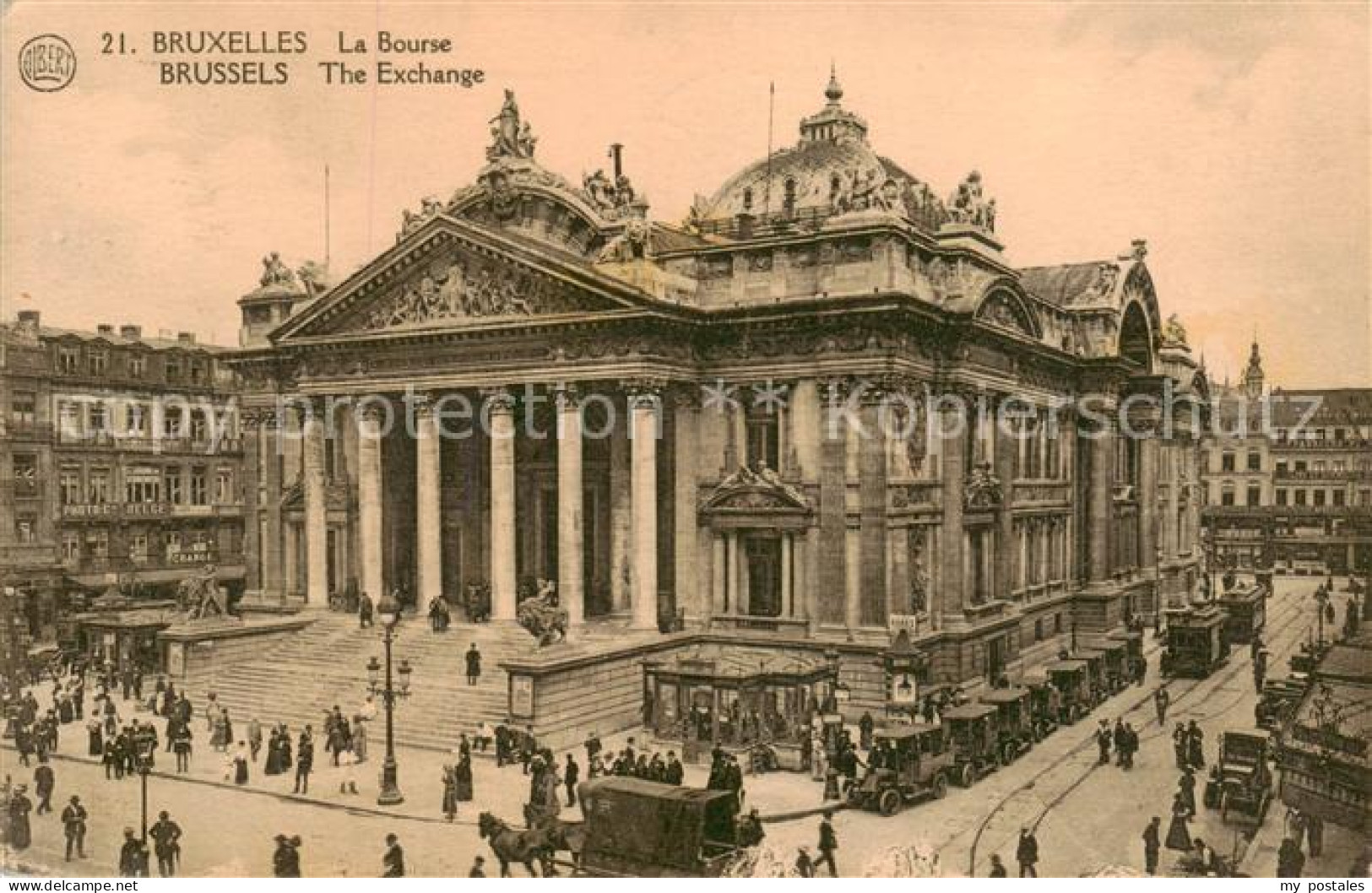 73792332 Bruxelles Bruessel La Bourse Bruxelles Bruessel - Andere & Zonder Classificatie