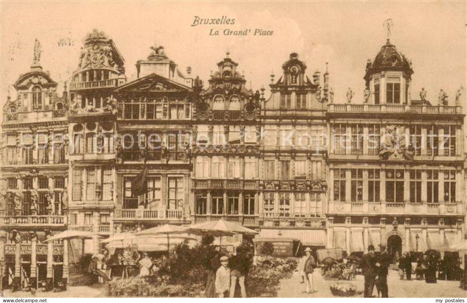 73792329 Bruxelles Bruessel La Grand Place Bruxelles Bruessel - Andere & Zonder Classificatie