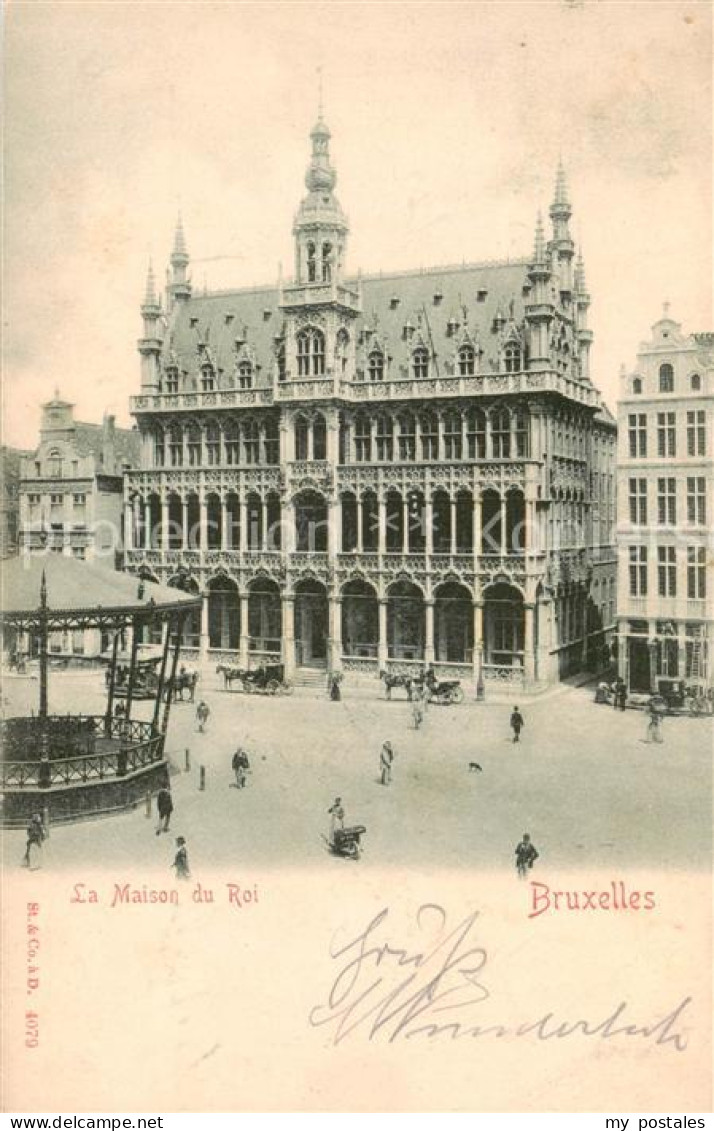 73792325 Bruxelles Bruessel La Maison Du Roi Bruxelles Bruessel - Andere & Zonder Classificatie